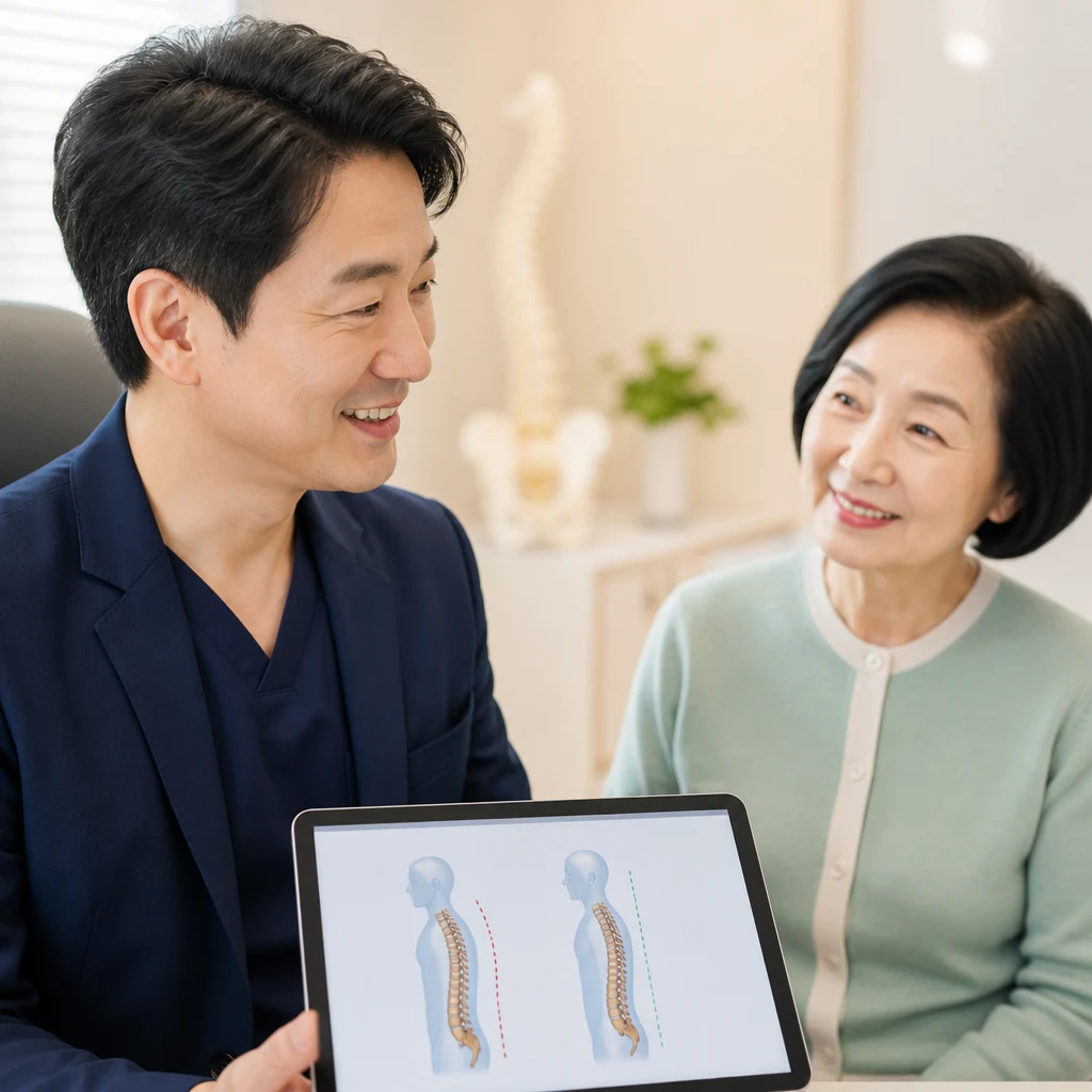 노년기에 생기는 등통증, 척추기립근 문제일까요?